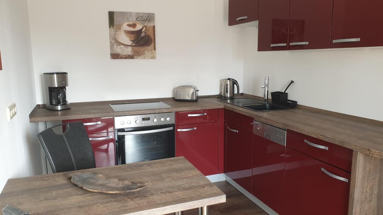 Seensucht & Urlaubstraeume, Ferienwohnung "Seerose" Grossraeschen Exterior foto